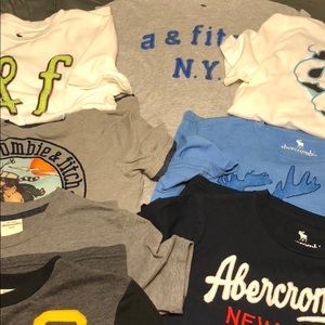 Bundle 8 Boys Abercrombie kids Tops